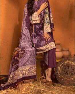 EMBROIDERED LINEN 3PC SUIT-LSC-13