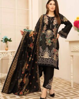 STITCHED 3PC SUIT BY MUNIRA-MSL-1-4