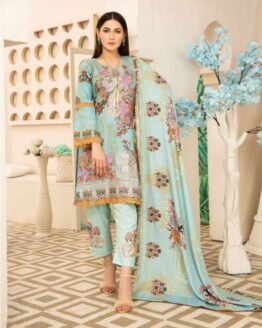 STITCHED 3PC SUIT BY MUNIRA-MSL-3-4