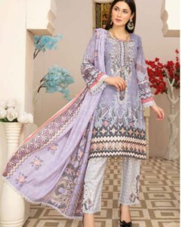 STITCHED 3PC SUIT BY MUNIRA-MSL-4-4