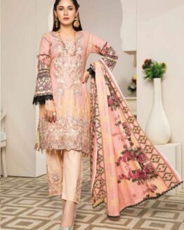 STITCHED 3PC SUIT BY MUNIRA-MSL-6-4