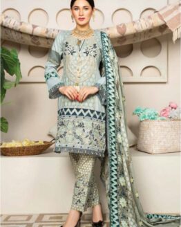 STITCHED 3PC SUIT BY MUNIRA-MSL-7-4