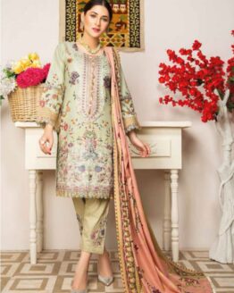 STITCHED 3PC SUIT BY MUNIRA-MSL-8-4